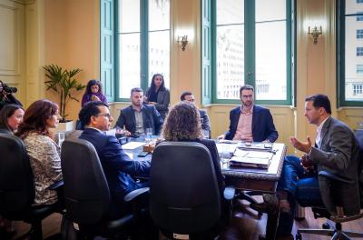    Prefeito expõe proposta de novo formato do Imesf a deputados
