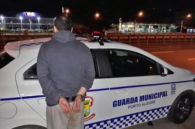 Guarda prende homem por tentativa de incêndio em posto 