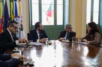  Relações Institucionais recebe embaixador da União Europeia