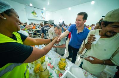Novos restaurantes Prato Alegre já oferecem 300 refeições gratuitas ao dia