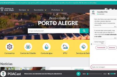 Prefeitura lança ferramenta que responde dúvidas sobre coronavÃrus