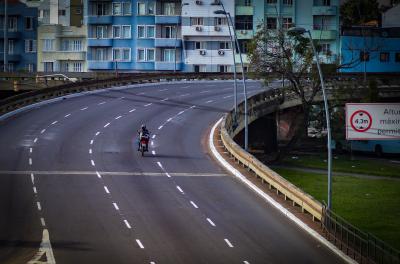 Abril tem uma morte a menos que 2019 apesar de fluxo de trânsito reduzido