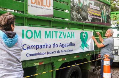 Comunidade judaica se mobiliza por doações de roupas neste domingo