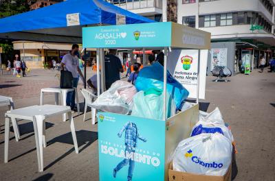 Quarta-feira é dia de drive-thru da Campanha do Agasalho no Largo Glênio Peres
