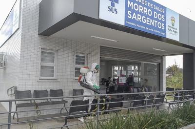 Fortes ventos causam queda de energia em 32 unidades de saúde na Capital