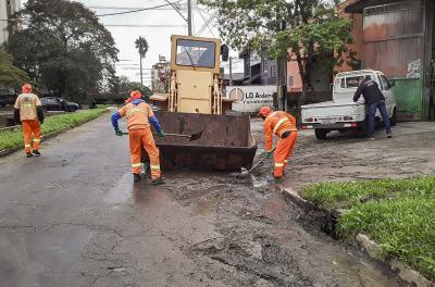 Após chuva e ventos, prefeitura continua mobilizada no atendimento à população 