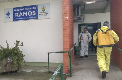 Unidades de Saúde e centros de referência recebem serviços de desinfecção