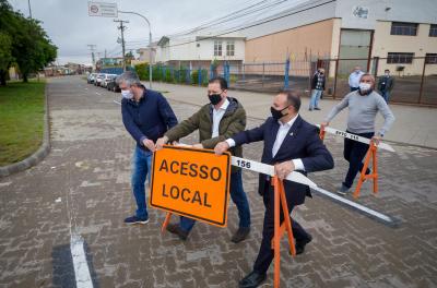 Prefeitura libera trânsito da avenida Ernesto Neugebauer na Zona Norte