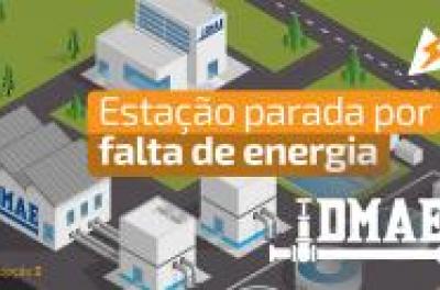 Desligamento de energia elétrica poderá ocasionar desabastecimento em bairros da Zona Sul nesta sexta