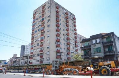 Obras na avenida João Pessoa