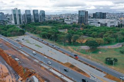 Após vistoria, Prefeitura define abertura do novo estacionamento do trecho 3 da Orla