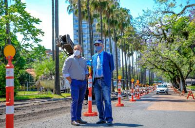 Iniciada terceira etapa das obras do corredor da av. João Pessoa