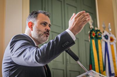 Agenda do prefeito em exercÃcio, Ricardo Gomes, em 5 de fevereiro