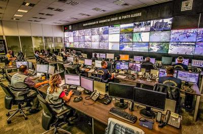 Ceic monitora mais de 1,5 mil câmeras 24 horas por dia