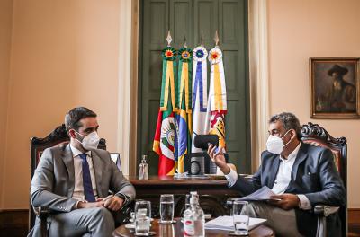 Prefeito e governador alinham estratégias de enfrentamento à pandemia