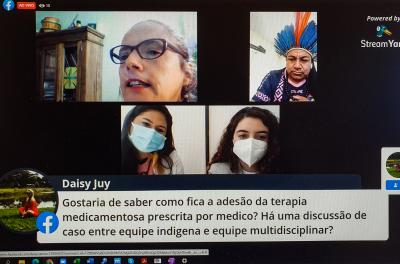 Saúde indÃgena e medicinas tradicionais são temas de debate on-line
