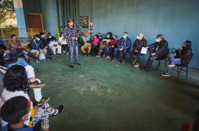 Destinação do Centro de Eventos Ervino Besson é debatida com a comunidade da Vila NovaÂ