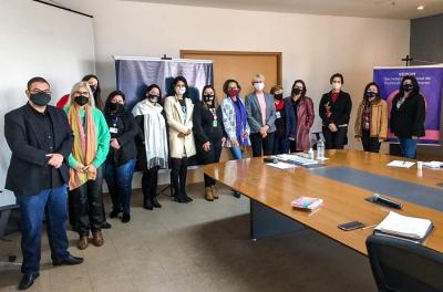 reunião do Comitê Intermunicipal de Fortalecimento da Rede de PolÃticas Públicas para Mulheres do RS.