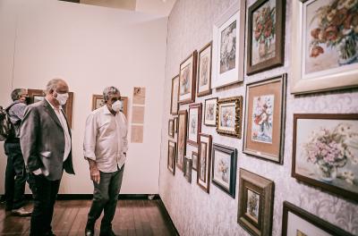 Abertura de duas mostras de arte marca retomada gradual da Cultura
