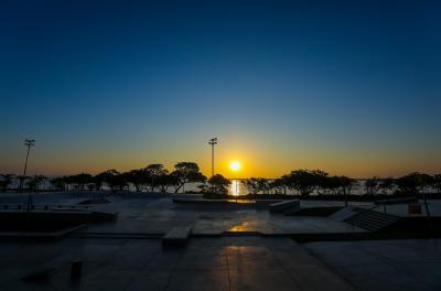 Trecho 3 da Orla do GuaÃba terá adotantes para a Pista de Skate e para as quadras esportivas