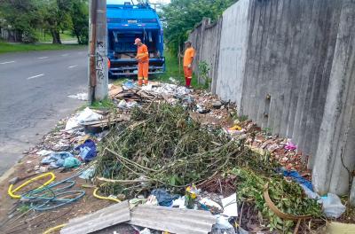 DMLU fará limpeza no bairro São José neste domingo