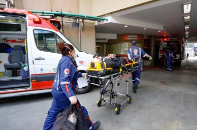 Samu leva orientações de primeiros socorros à Orla do GuaÃba
