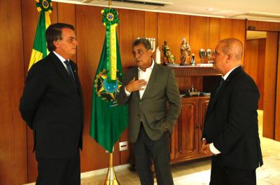 m BrasÃlia, Melo apela ao presidente por participação federal no financiamento do transporte