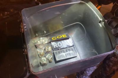 Três indivÃduos foram presos por tráfico de drogas em barreiras montadas na Zona Norte