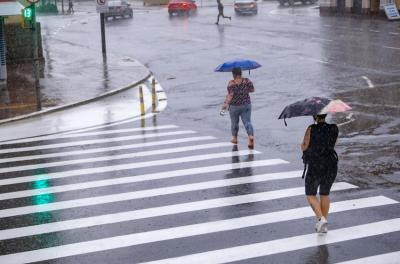 Alerta meteorológico prevê chuva volumosa para quarta-feira