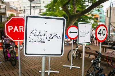 Passeio ciclÃstico Pedal da Paz
