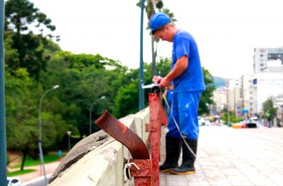 Prefeitura inicia revitalização do Viaduto Imperatriz Leopoldina