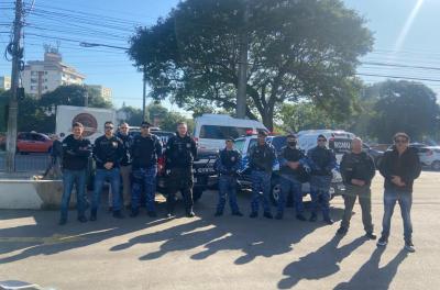 Operação de segurança na Azenha tenta identificar conserto irregular de veÃculos