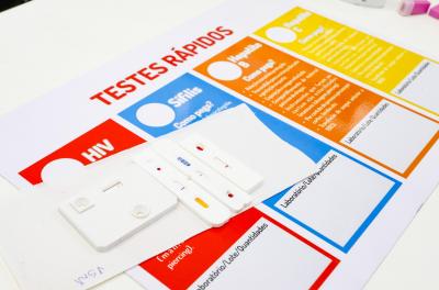 Testes de HIV, sÃfilis e hepatites