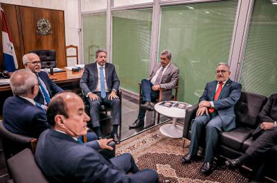 Melo reuniu-se com Artur Lira