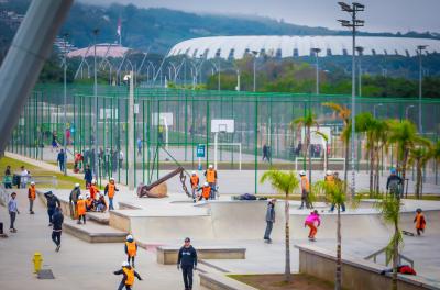 Skate Park terá atividades voltadas para crianças com deficiência