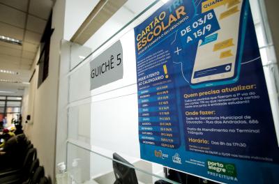Força tarefa de atualização do Cartão Tri Escolar