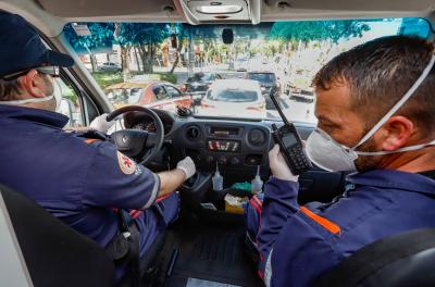 Samu 192 agosto - atendimento de emergência