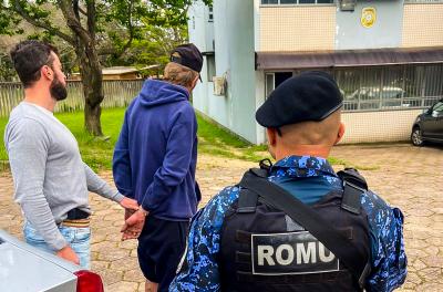 Dupla é presa durante força-tarefa da segurança no Centro