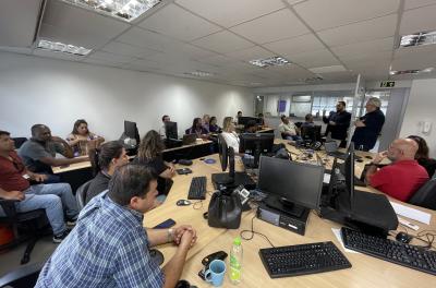 Turma da SMGOV recebe treinamento sobre Orçamento Participativo