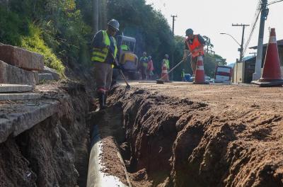 Serviço na adutora da avenida Silva Paes foi transferido de amanhã, 22, para quinta-feira, 24