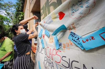 Centro de Atenção Psicossocial promove atividade ao ar livre