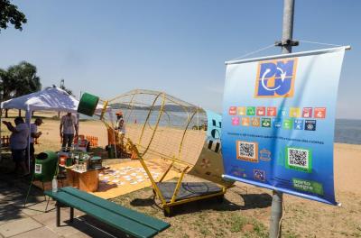 Praia de Ipanema recebeu projeto Linda Orla Limpa neste sábado