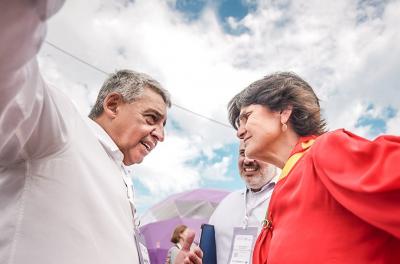 Melo e MarÃa Benjumea