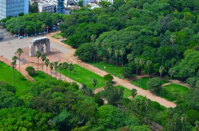 Estação de energia do Parque Farroupilha é vandalizada