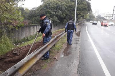 Guarda Municipal prende homem por furto de fios na avenida Castelo Branco