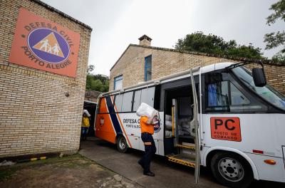 Porto Alegre decreta situação de emergência devido aos efeitos do ciclone