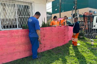 MunicÃpio toma posse de imóvel desapropriado para alargamento da Anita
