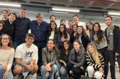 Ecossistema e estratégia de inovação da Capital são apresentados a estudantes da Unisinos