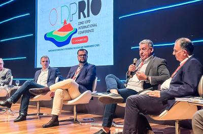 Melo em conferência no Rio de Janeiro