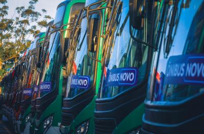 Novos ônibus para a frota de ônibus de Porto Alegre